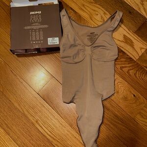 SKIMS Beige Shapewear Bodysuit